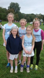 Sara Barry, Laura Hayes, Caoimhe Hayes, Lucy Barry & Cliona Dunning at West Muskerry