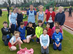 Juvenile athletes take part in East Cork T&F in CIT