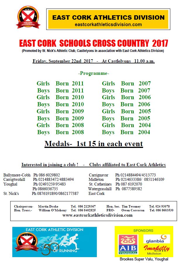 XC_2East Cork Schools 2017